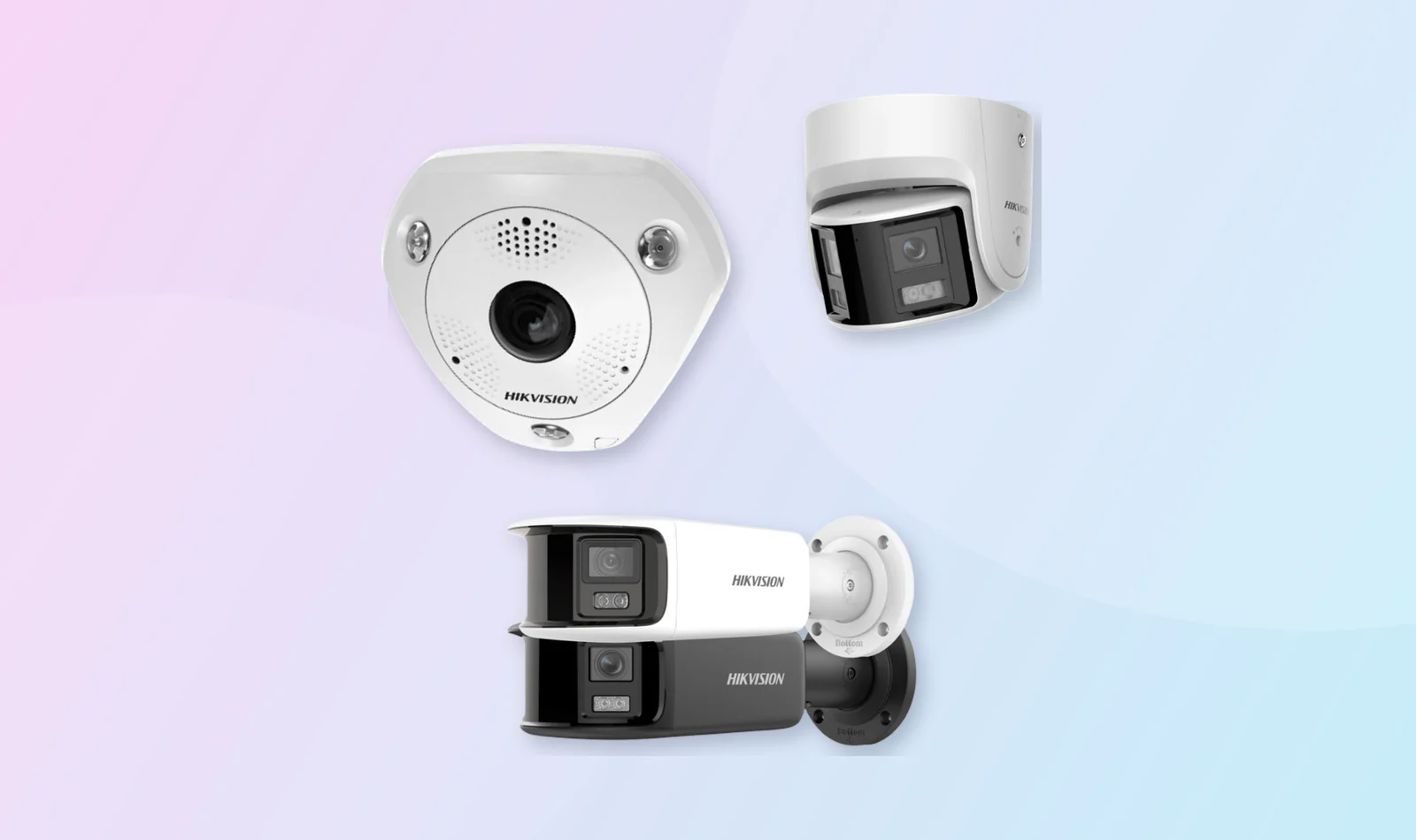 Cámaras panorámicas y multisensor - equipamiento Hikvision y Dahua