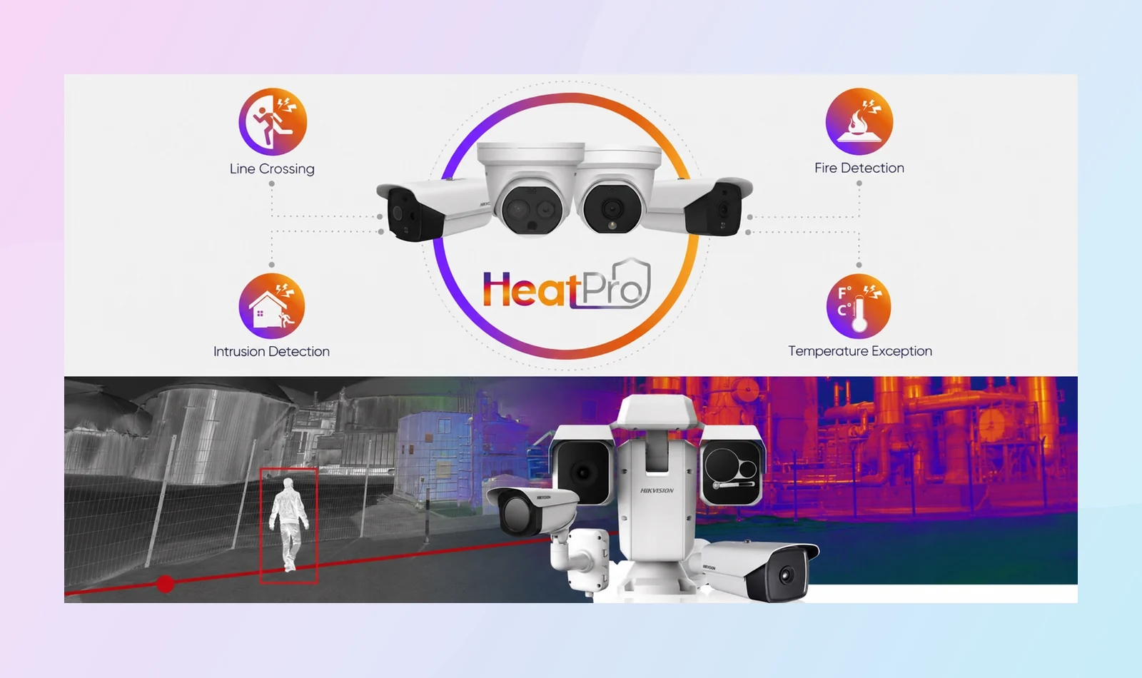 Cámaras térmicas y bi-spectrum - equipamiento Hikvision y Dahua