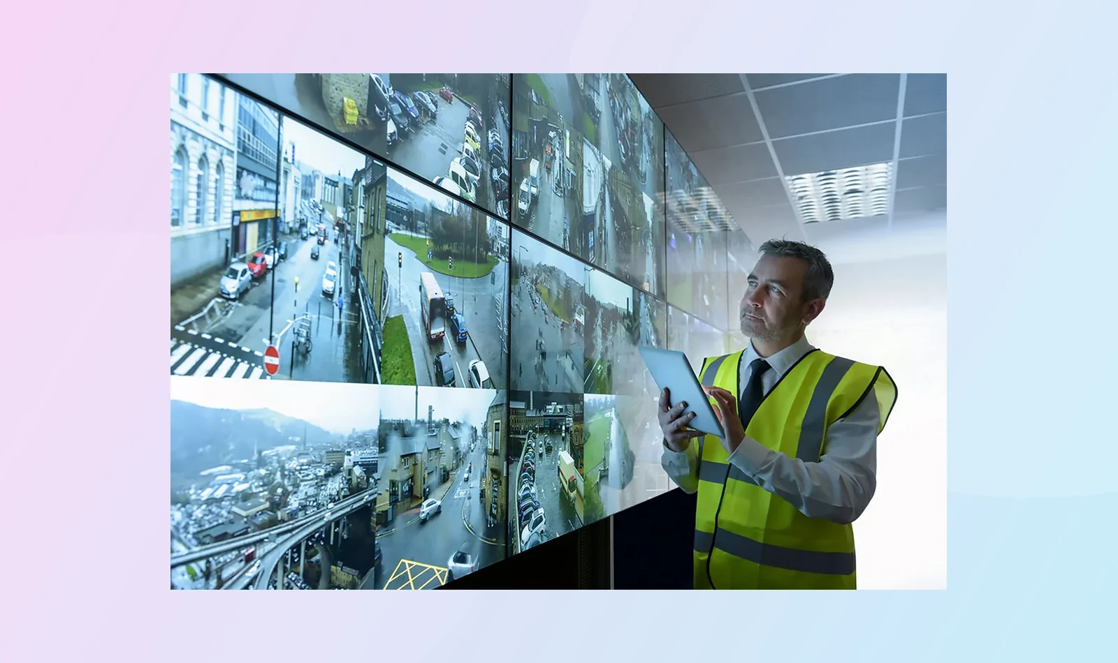 Video walls y salas de monitoreo - equipamiento Hikvision y Dahua